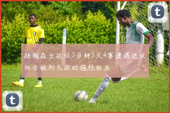 杨瀚森出战仅3分钟5天4赛遭遇进攻机会被判无效的尴尬经历